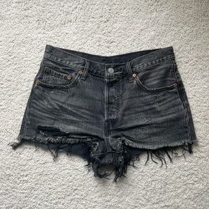 Levi’s 501 Shorts Black